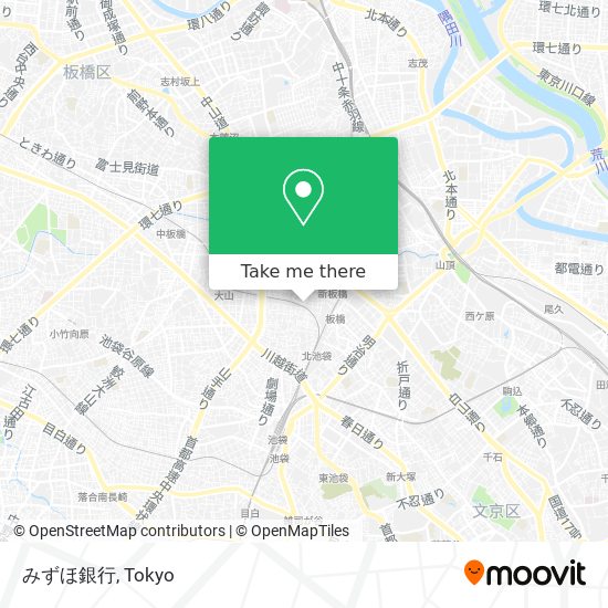 みずほ銀行 map