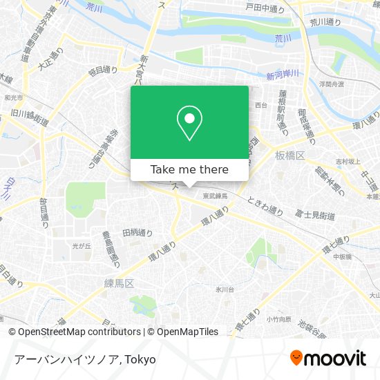 アーバンハイツノア map