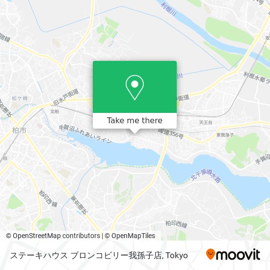 ステーキハウス ブロンコビリー我孫子店 map