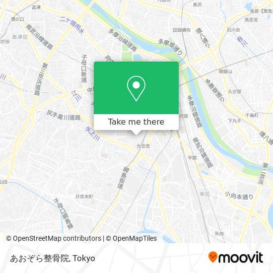 あおぞら整骨院 map