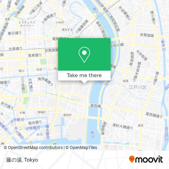藤の湯 map