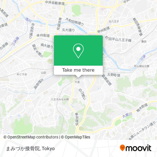 まみづか接骨院 map