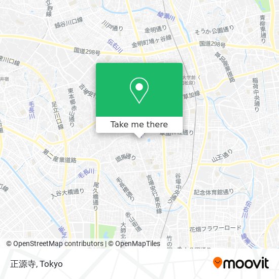 正源寺 map