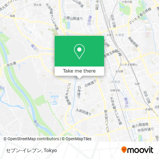 セブン-イレブン map