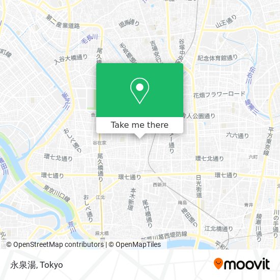 永泉湯 map