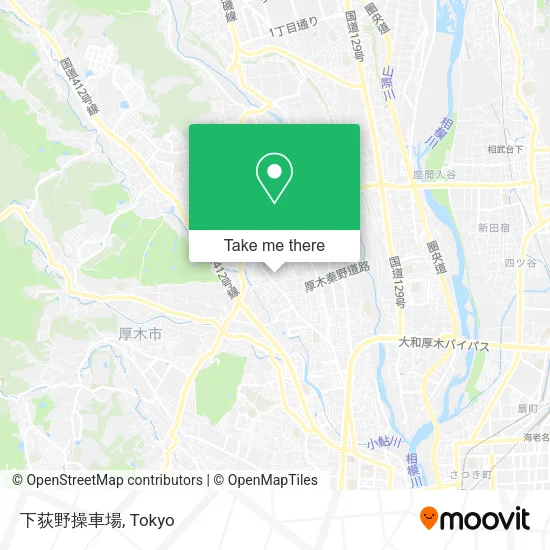 下荻野操車場 map