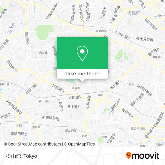 松山館 map
