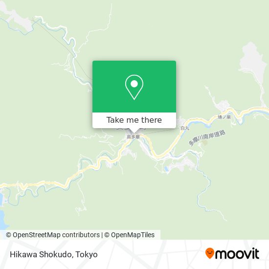 Hikawa Shokudo map