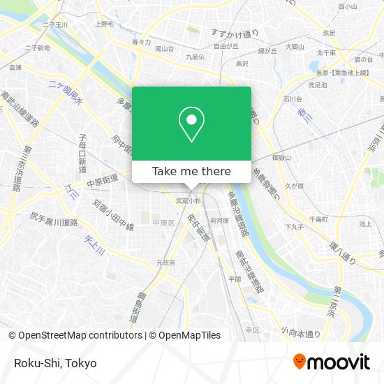 Roku-Shi map