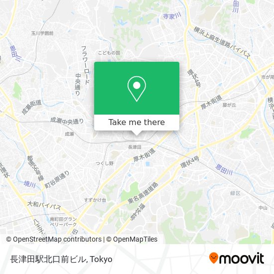 長津田駅北口前ビル map