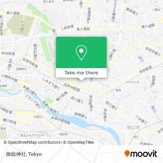 御嶽神社 map