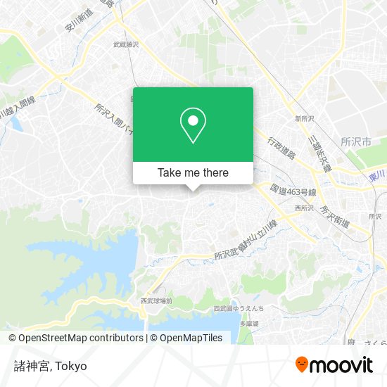 諸神宮 map