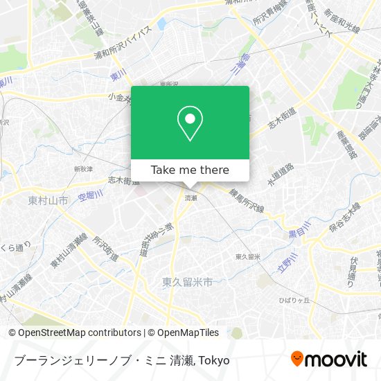 ブーランジェリーノブ・ミニ 清瀬 map
