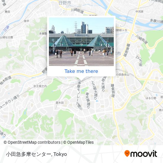 小田急多摩センター map