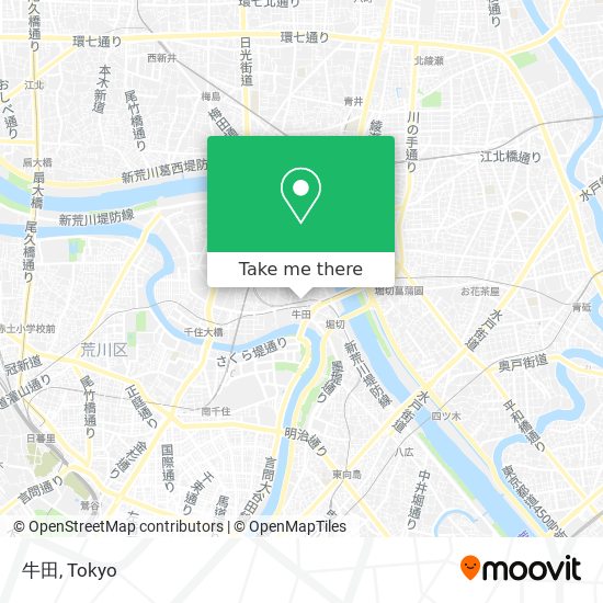 牛田 map