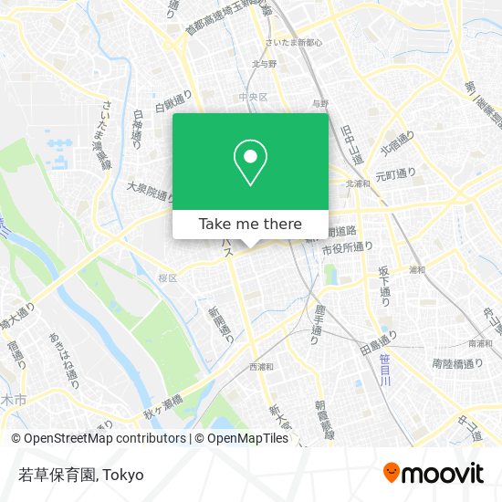 若草保育園 map