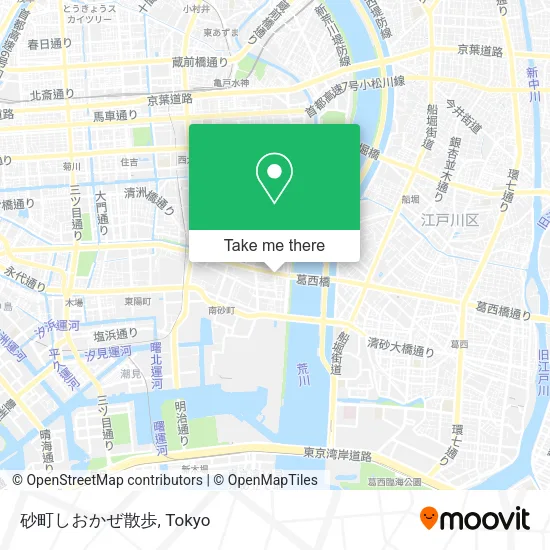 砂町しおかぜ散歩 map
