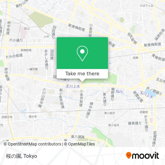 桜の園 map