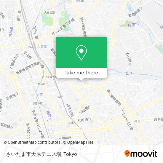 さいたま市大原テニス場 map