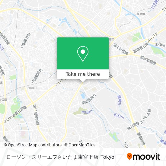 ローソン・スリーエフさいたま東宮下店 map