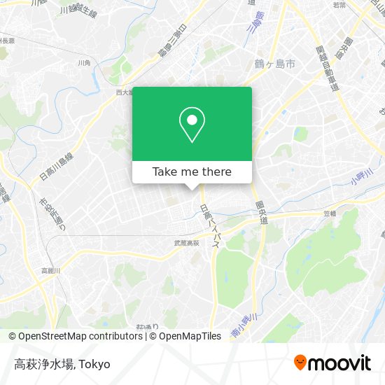 高萩浄水場 map