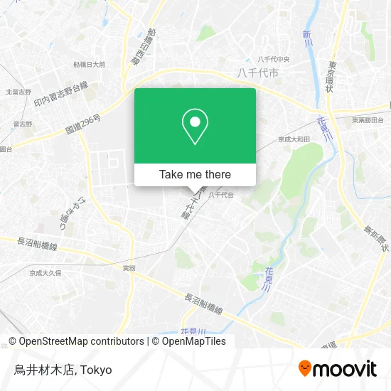 鳥井材木店 map