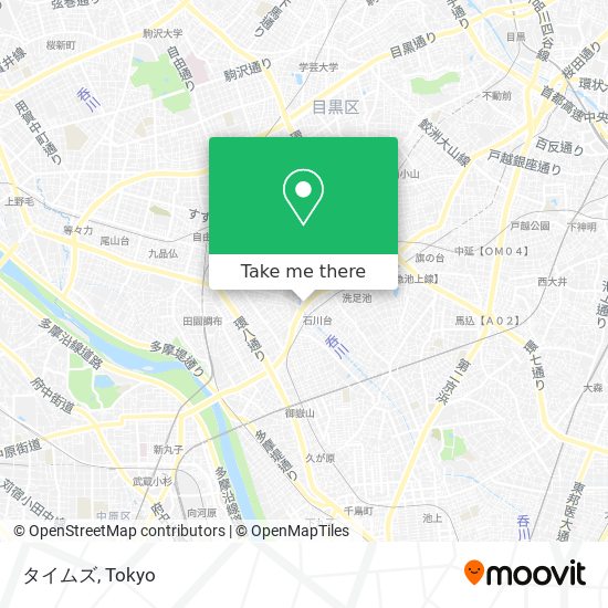 タイムズ map