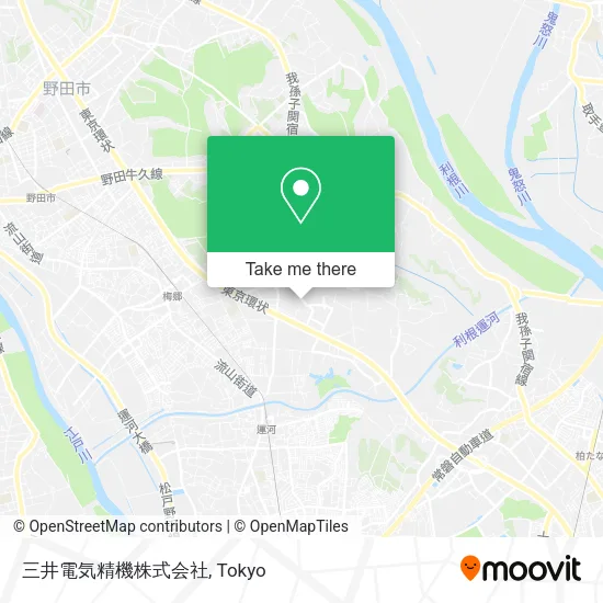 三井電気精機株式会社 map