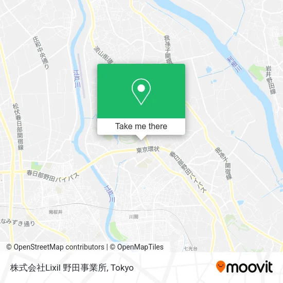 株式会社Lixil 野田事業所 map