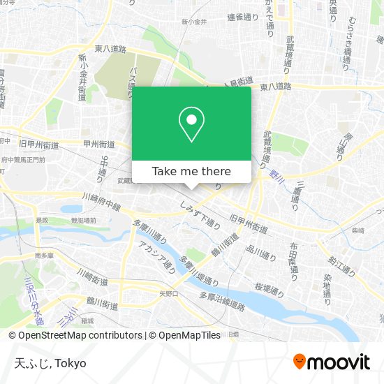 天ふじ map