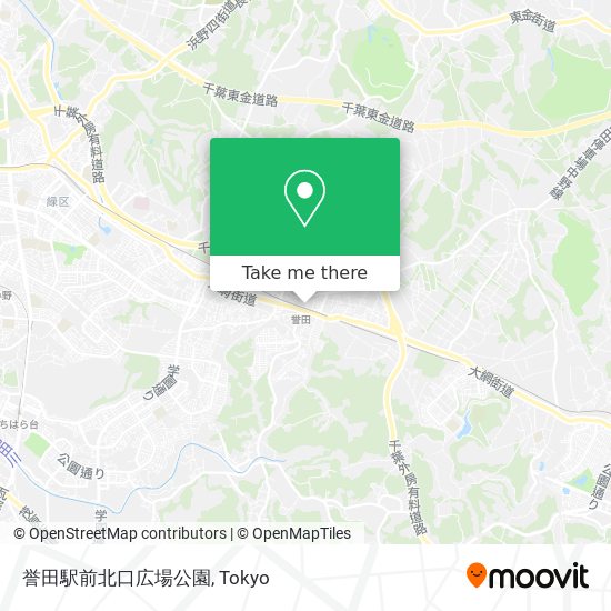 誉田駅前北口広場公園 map
