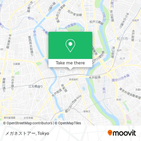 メガネストアー map