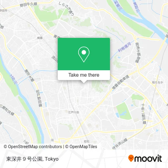 東深井９号公園 map