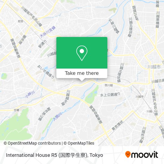 International House R5 (国際学生寮) map