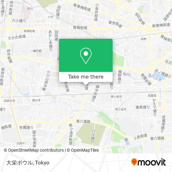 大栄ボウル map