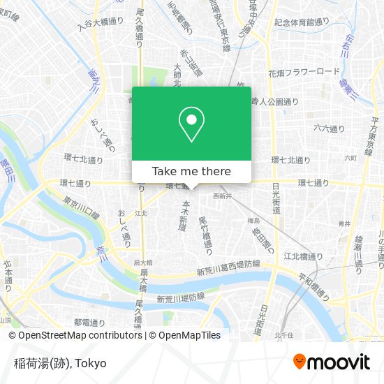 稲荷湯(跡) map
