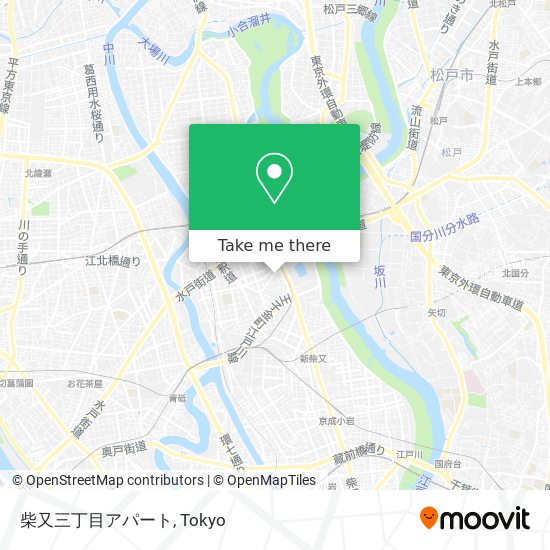 柴又三丁目アパート map