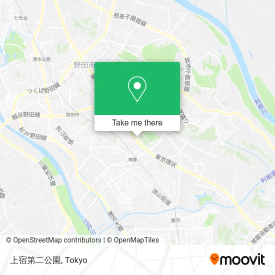 上宿第二公園 map