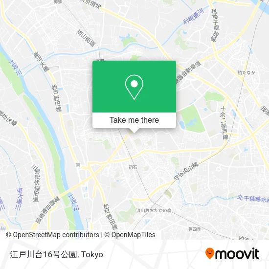 江戸川台16号公園 map