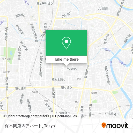 保木間第四アパート map