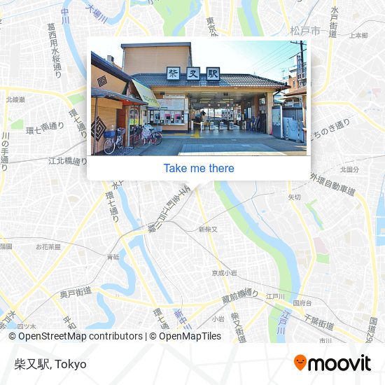 柴又駅 map