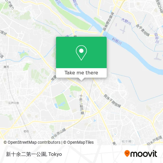 新十余二第一公園 map