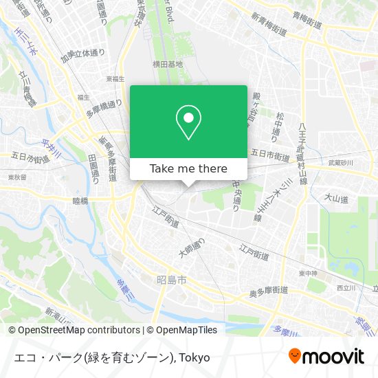 エコ・パーク(緑を育むゾーン) map