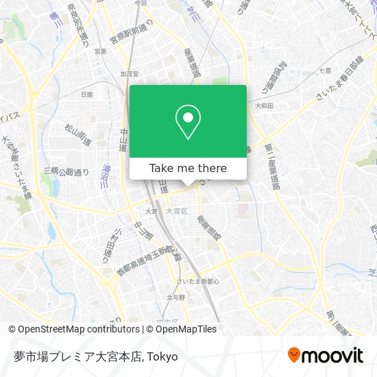 夢市場プレミア大宮本店 map