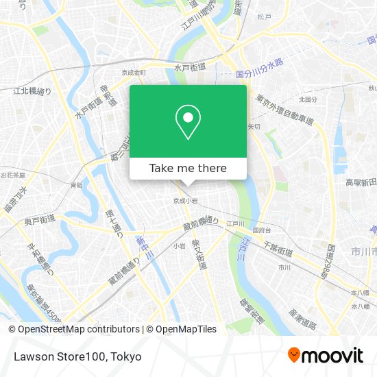 Lawson Store100 map