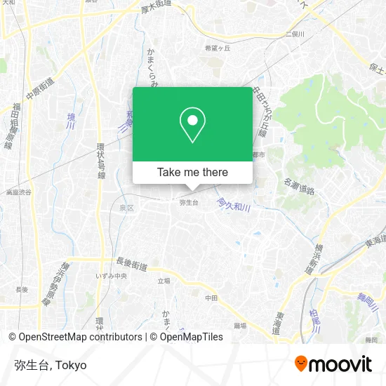弥生台 map