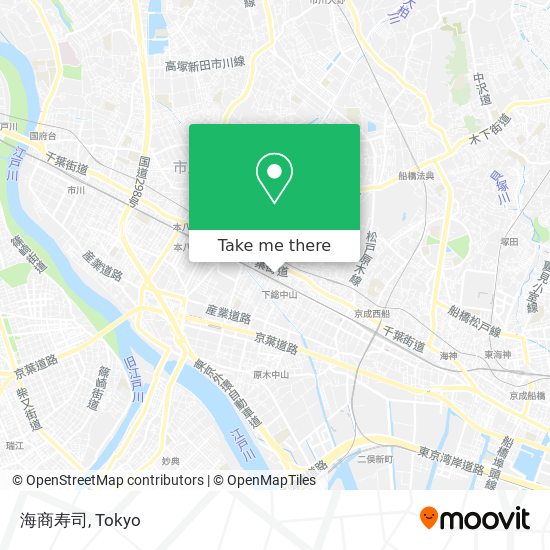 海商寿司 map