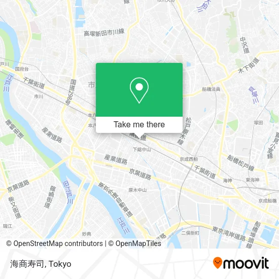 海商寿司 map