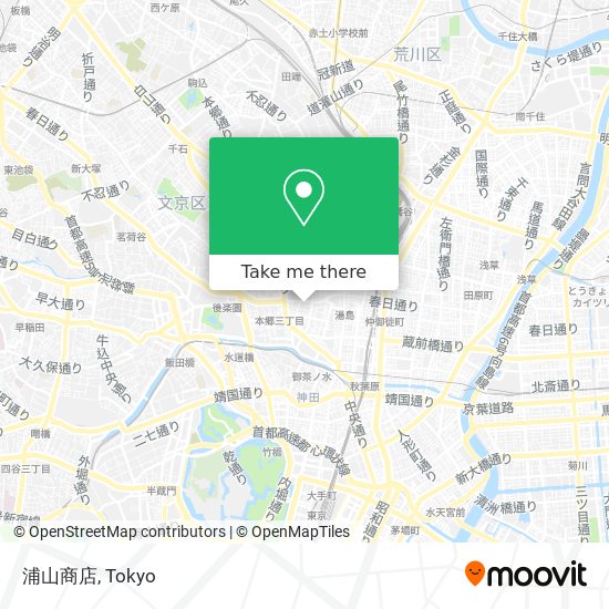 浦山商店 map