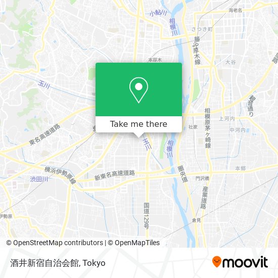 酒井新宿自治会館 map
